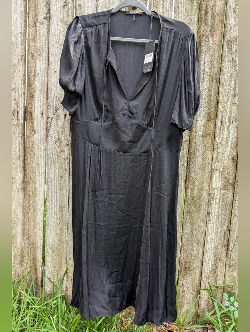 Scotch & Soda NWT Flowy Black Dress XL
